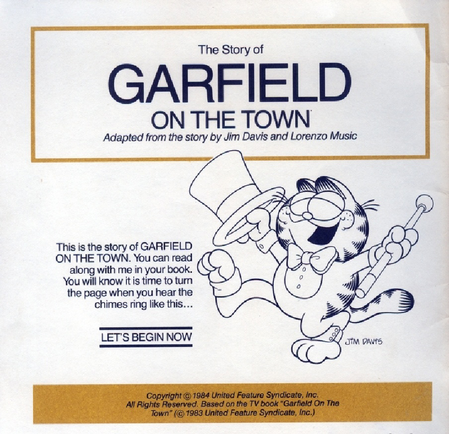 Garfield on the Town (02),绘本,绘本故事,绘本阅读,故事书,童书,图画书,课外阅读